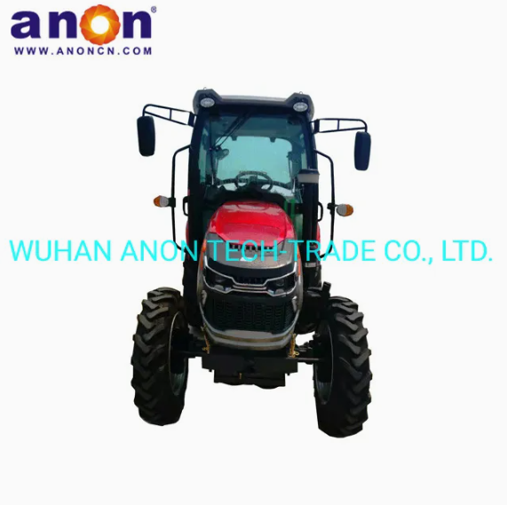 ANON Tractor With Loader Agricultural Machinery Equipment Farming Tractor