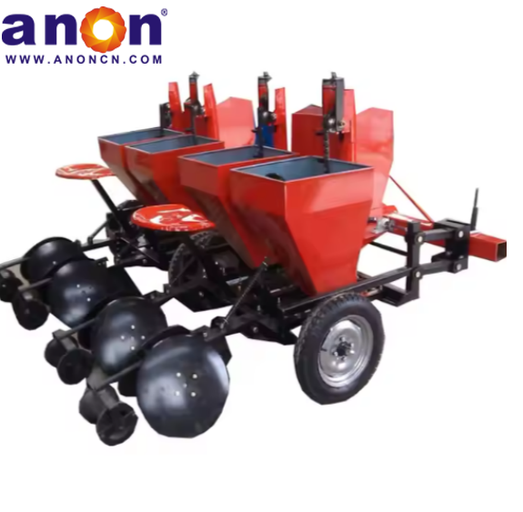 ANON AN2CM-4 4 Ridgeds 4 Row Potato Sowing Machine