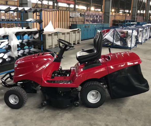 Three types of our riding lawn mowers