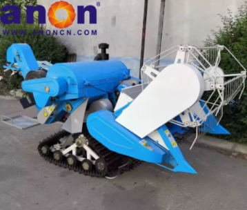 ANON Walk-behind Tracked Rice and Wheat Combine Harvester