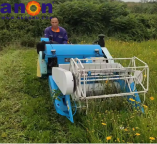 ANON Walk-behind Tracked Rice and Wheat Combine Harvester
